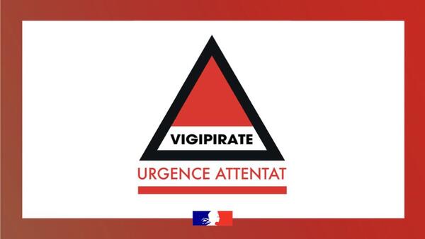 Plan Vigipirate : niveau urgence attentat déclaré