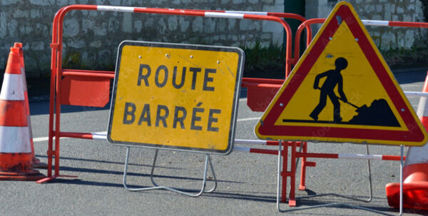 Rue Jean Briquet fermée à la circulation