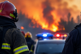 Collecte de dons pour les pompiers et les forces de l'ordre en Gironde