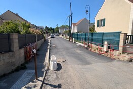Fermeture de la rue du Champ de l'Asile