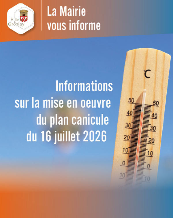 Plan canicule - Jeudi 16 juillet 2026