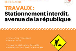 Travaux avenue de la république
