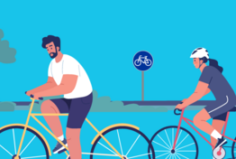 La commune participe au plan vélo pour une mobilité durable