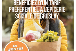Etudiants Groslaysiens - Tarif préférentiel à l'épicerie sociale
