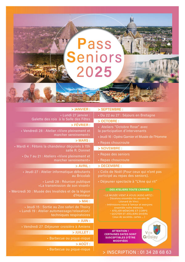 Pass Seniors 2025