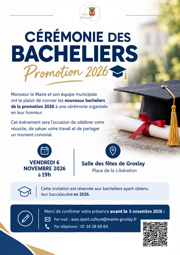 Cérémonie des Bacheliers 2026