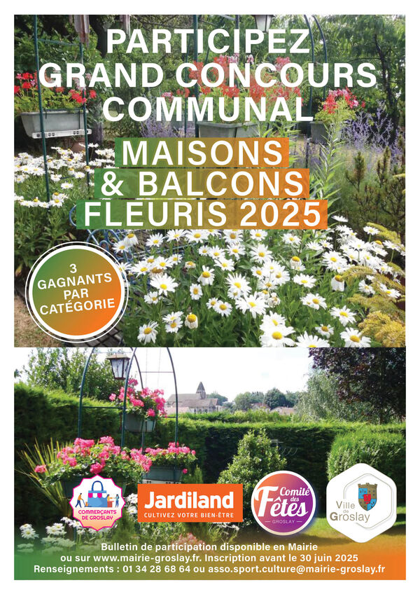 GRAND CONCOURS MAISONS & BALCONS FLEURIS