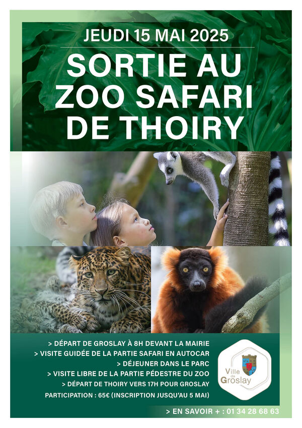Sortie au Zoo Safari de Thoiry
