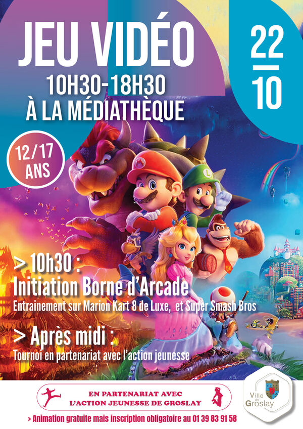 Journée Jeu Vidéo à la Médiathèque