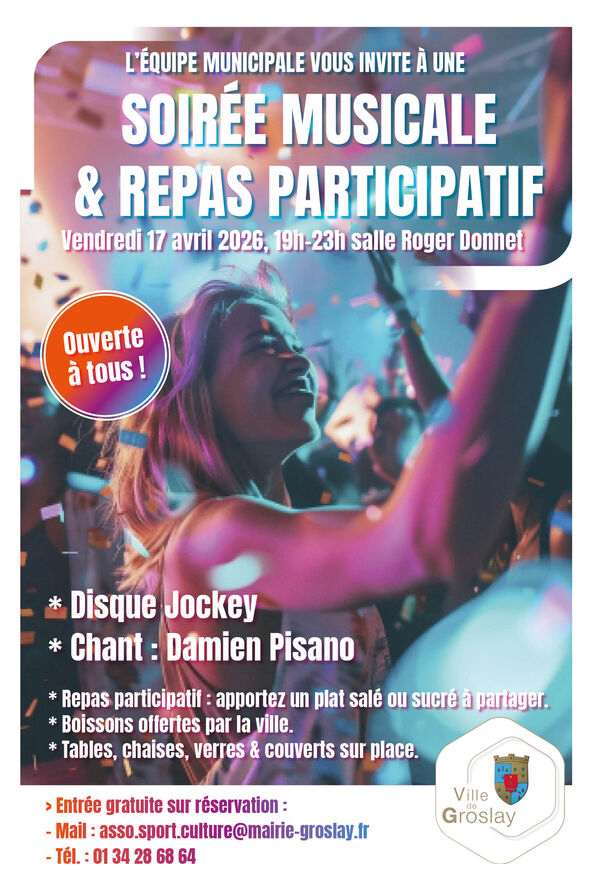 Soirée Musicale & Repas Participatif