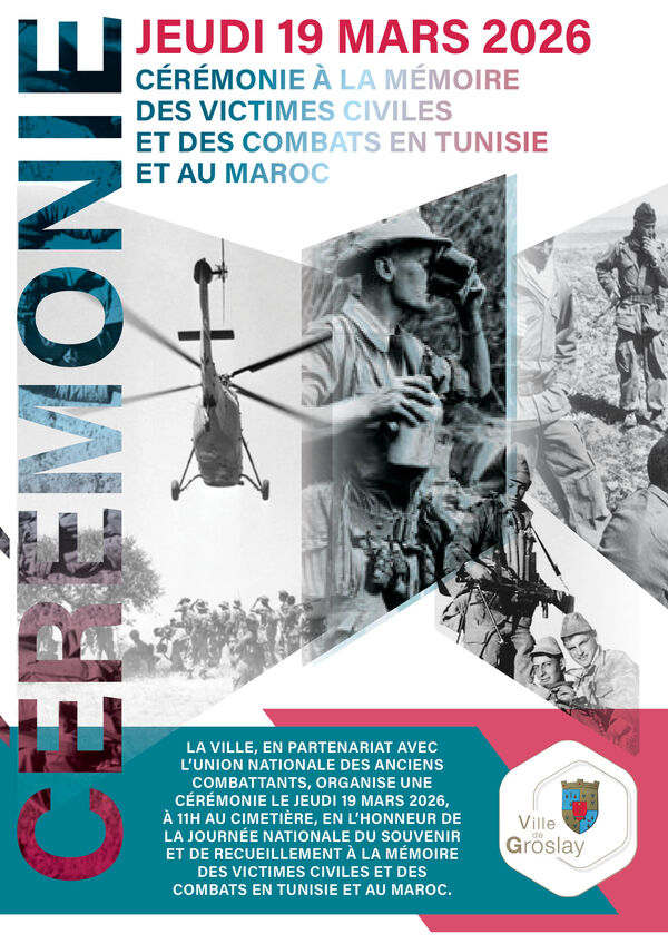 Cérémonie à la mémoire des victimes civiles et des combats en Tunisie et au Maroc