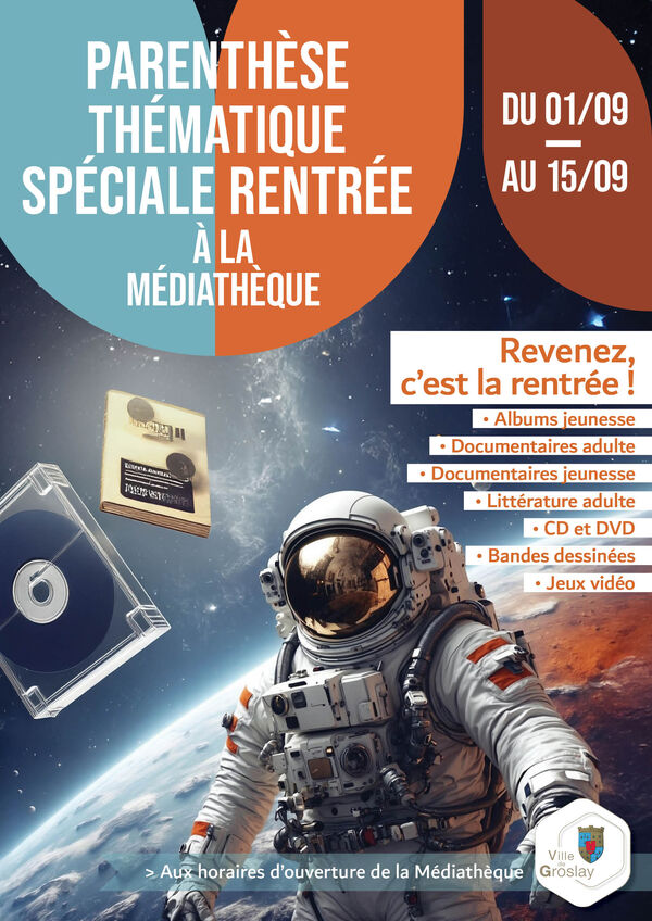 Parenthèse thématique spéciale rentrée à la Médiathèque