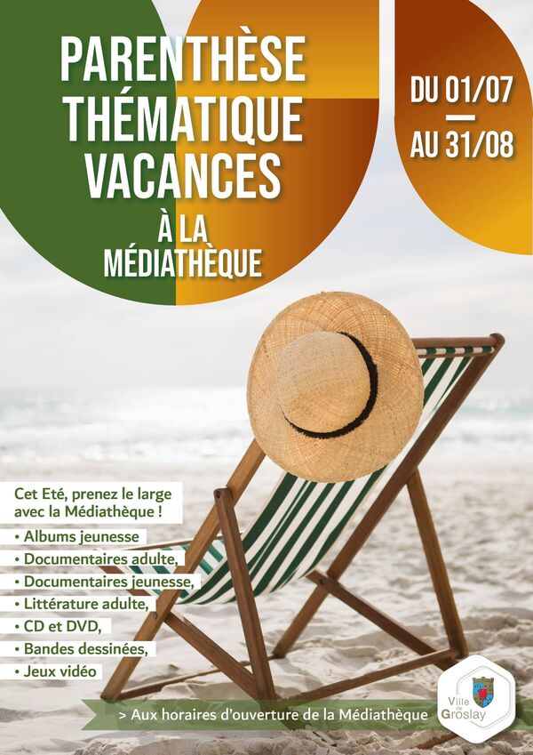 Vacances à la Médiathèque