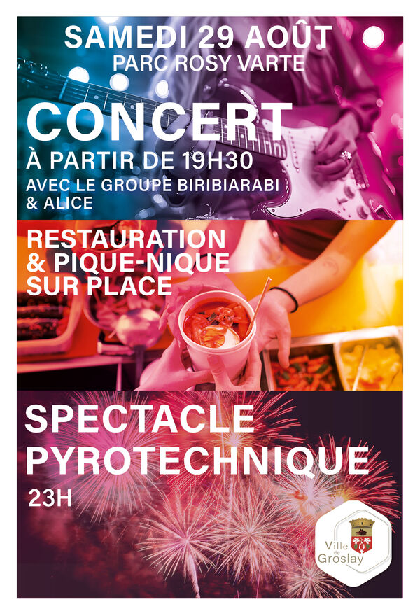 Concert & spectacle pyrotechnique