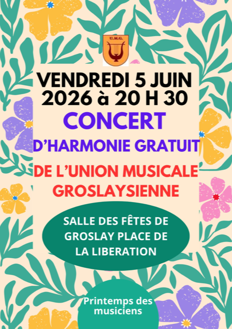 Concert d'Harmonie gratuit