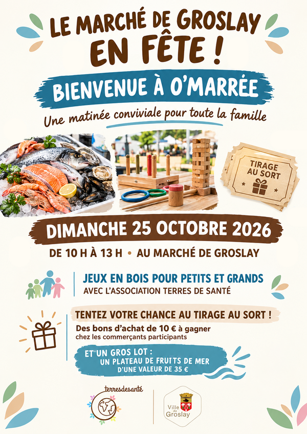 Un nouveau poissonnier au marché de Groslay