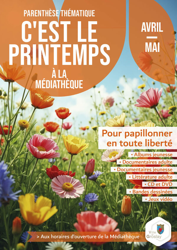 C'est le printemps à la Médiathèque