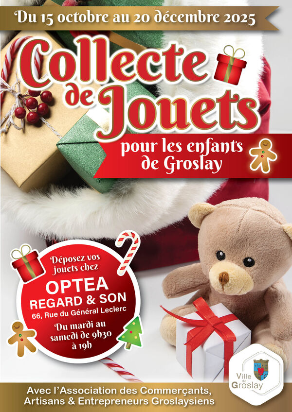Collecte de Jouets pour les enfants de Groslay