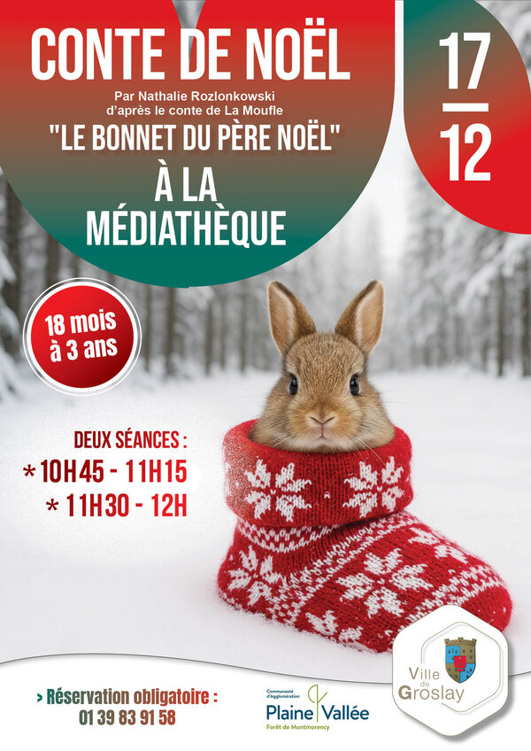 Conte de Noël à la Médiathèque
