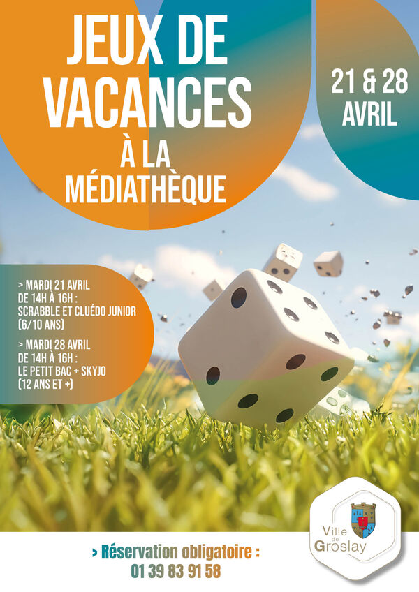Jeux de vacances à la Médiathèque